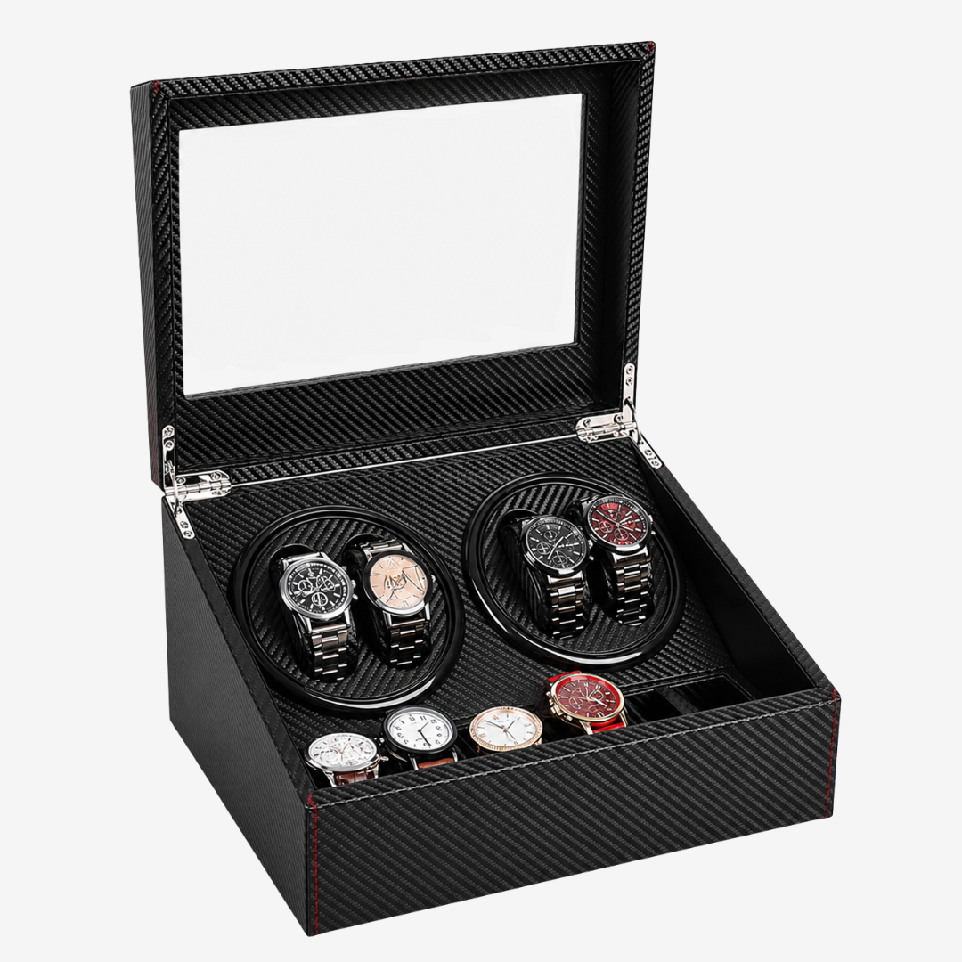 Watch Winder – Carbon 4 Slots