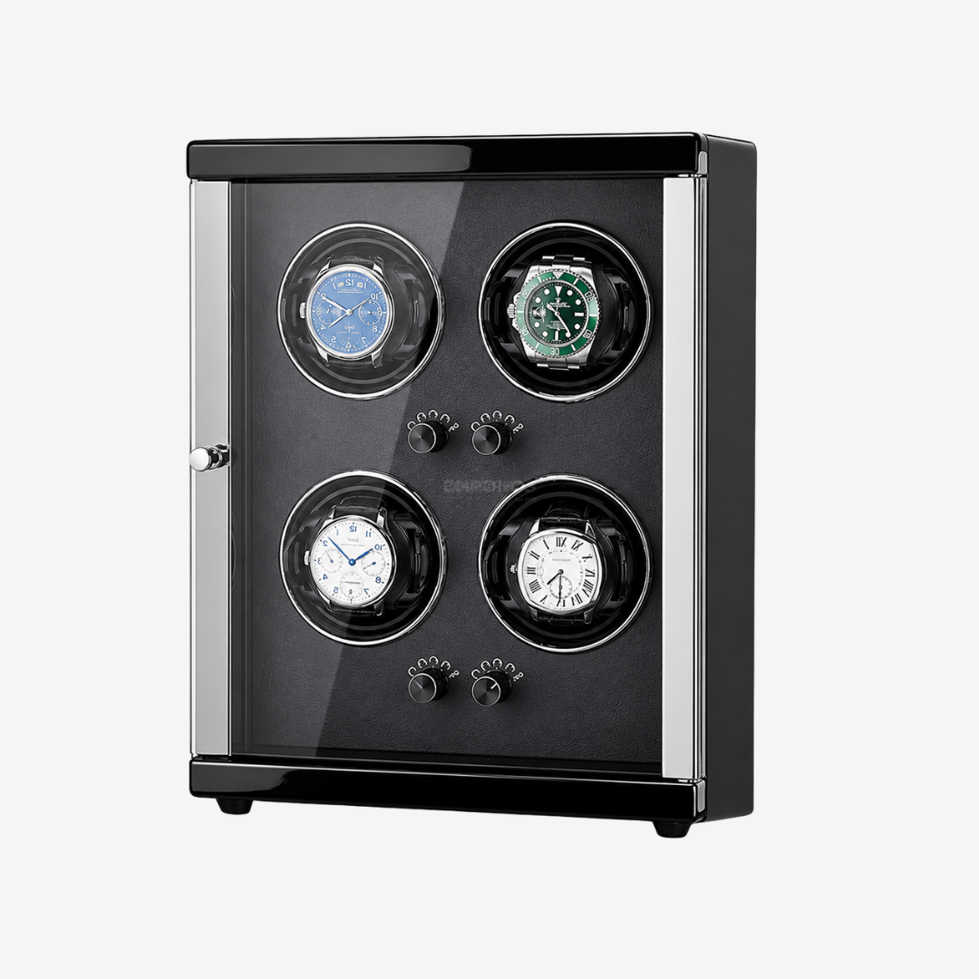 Watch Winder – Black Mozart 4 Slots