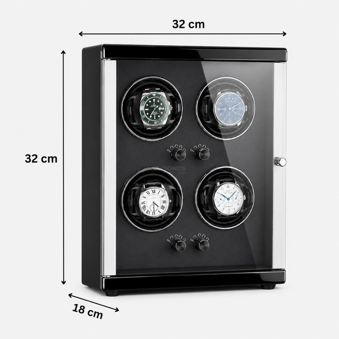 Watch Winder – Black Mozart 4 Slots