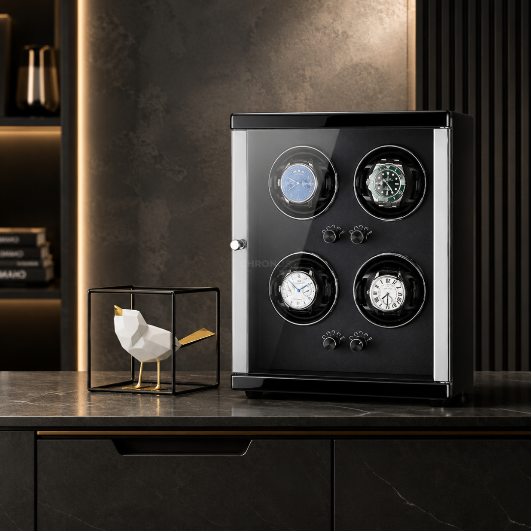Watch Winder – Black Mozart 4 Slots