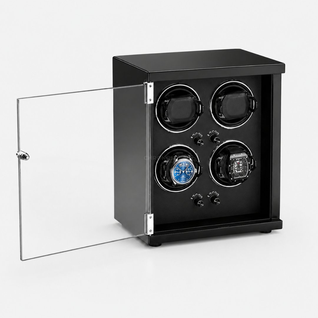 Watch Winder – Black Mozart 4 Slots