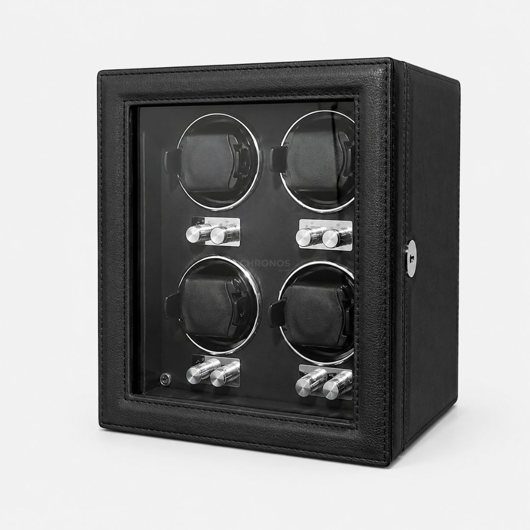 Watch Winder – Black 4 Slots
