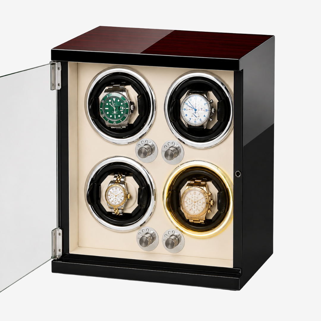 Watch Winder – Cream Spark 4 Slots