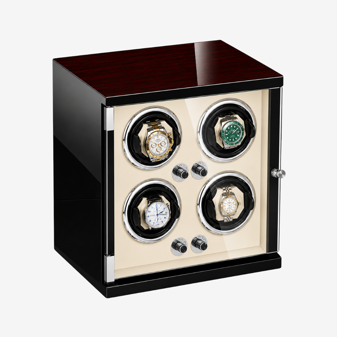 Watch Winder – Cream Spark 4 Slots