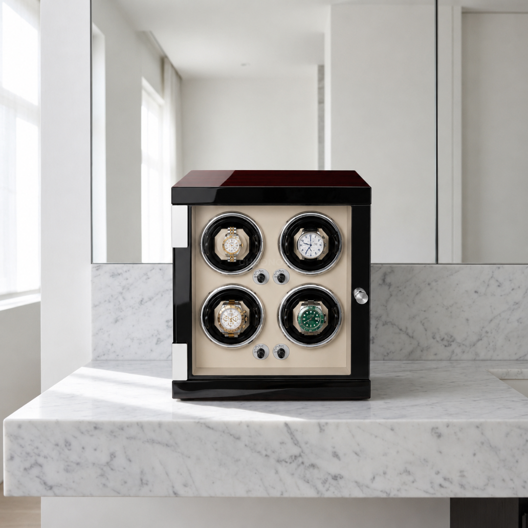 Watch Winder – Cream Spark 4 Slots