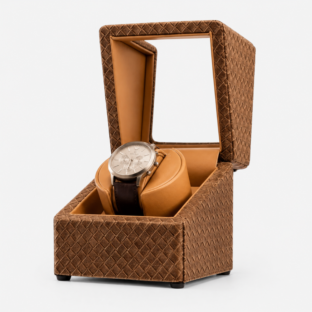 Watch Winder – Brown Bottega