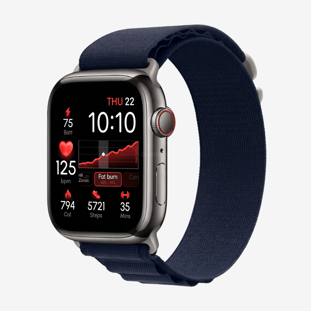 Alpine Loop Apple Watch Band - Midnight Blue / 42mm 44mm 45mm 49mm - Watch Band