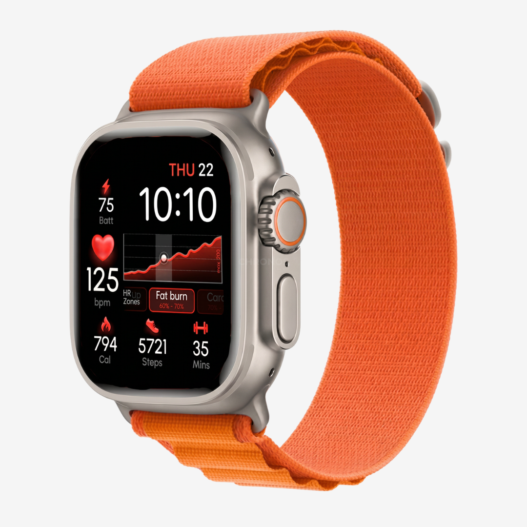 Alpine Loop Apple Watch Band - Orange / 42mm 44mm 45mm 49mm - Watch Band