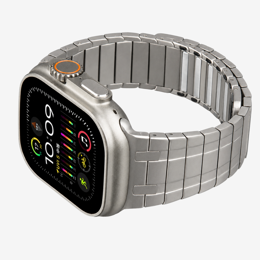 AP Frosted Stainless Steel Magnetic Band For Apple Watch - Watch Band