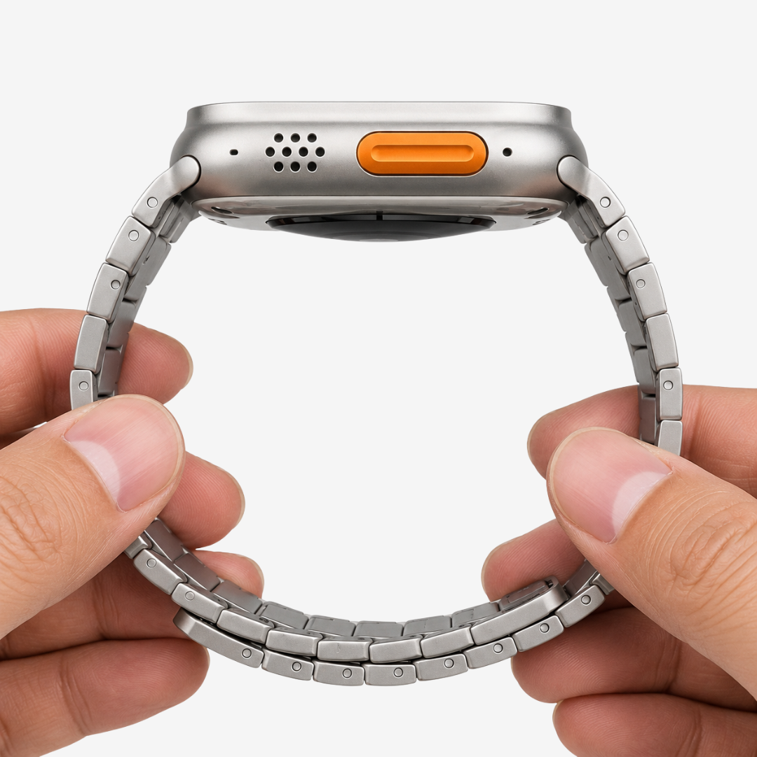 AP Frosted Stainless Steel Magnetic Band For Apple Watch - Watch Band