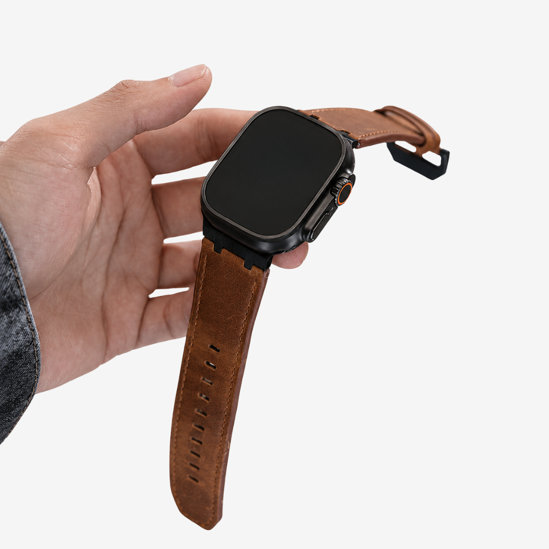 AP Leather Band For Apple Watch - Watch Band