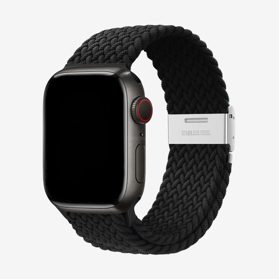 Apple Watch Band - Braided Nylon - Black / 38/40/41/42mm - Watch Band