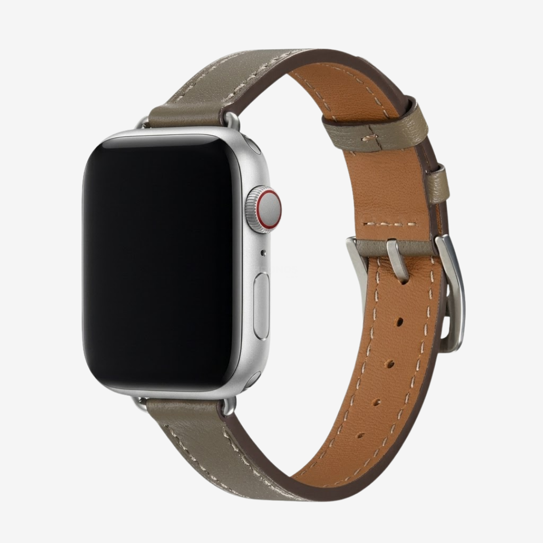 Apple Watch Band - Genuine Leather - Dark Beige / 38/40/41/42mm - Watch Band