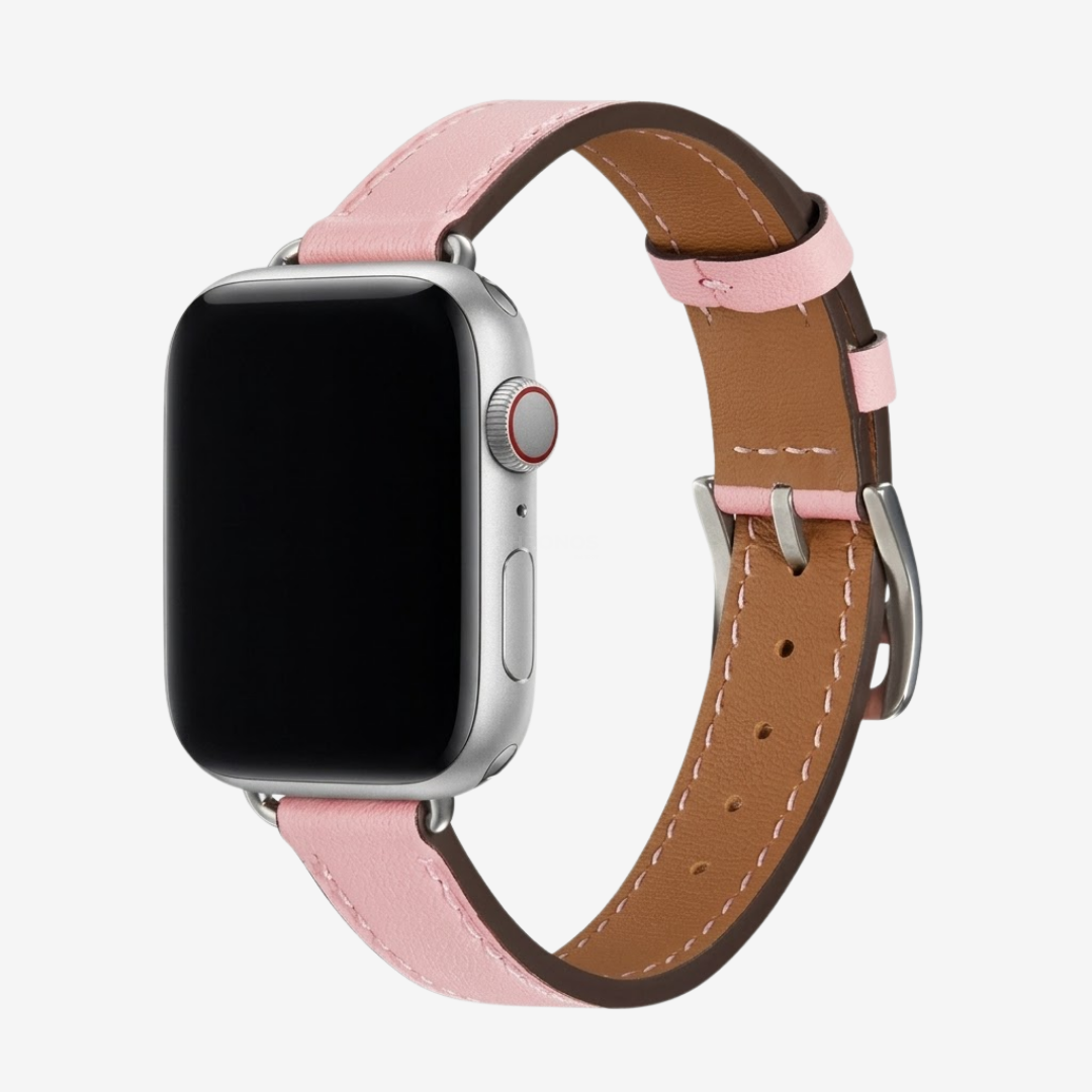 Apple Watch Band - Genuine Leather - Pink / 38/40/41/42mm - Watch Band