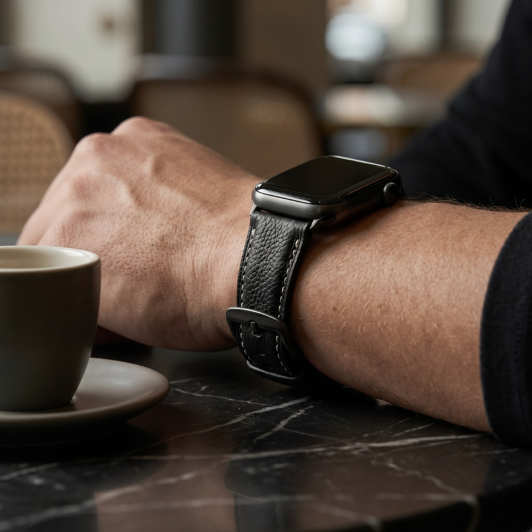 Apple Watch Band - Grained Genuine Leather - Watch Band