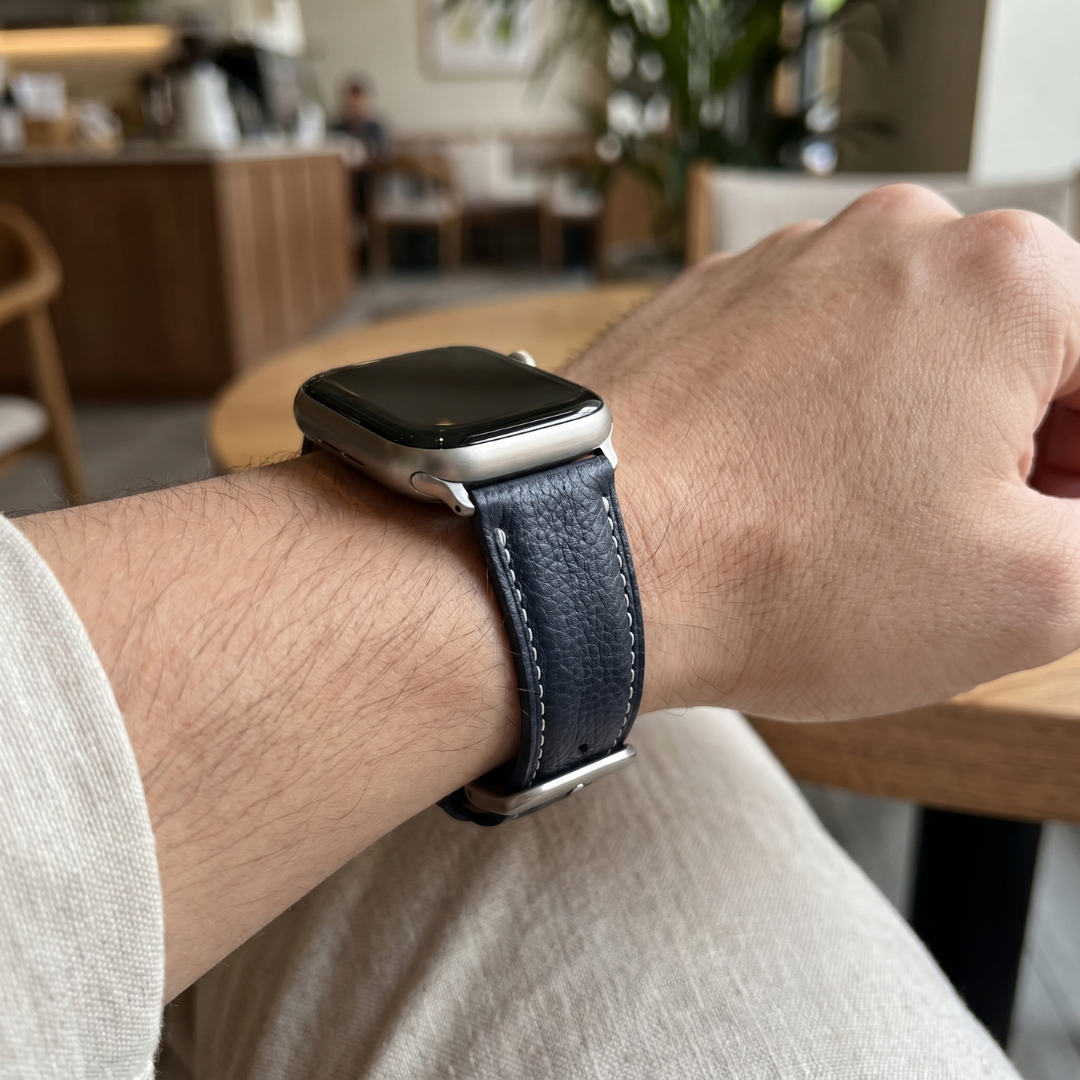 Apple Watch Band - Grained Genuine Leather - Watch Band