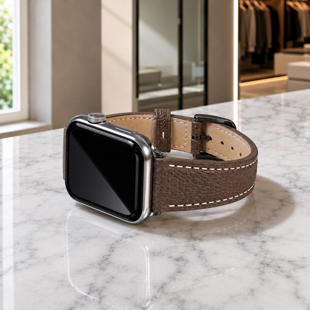 Apple Watch Band - Grained Genuine Leather - Watch Band
