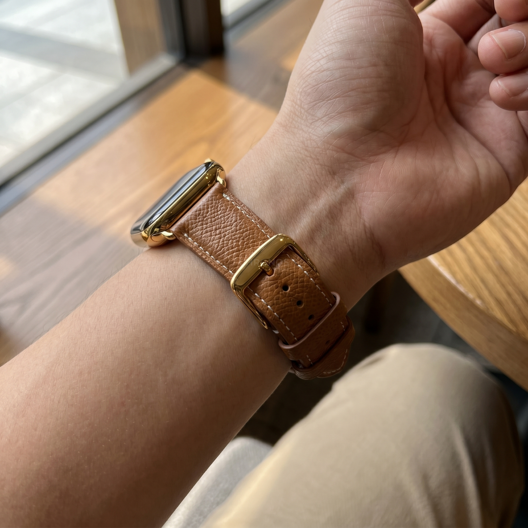 Apple Watch Band - Grained Genuine Leather - Watch Band
