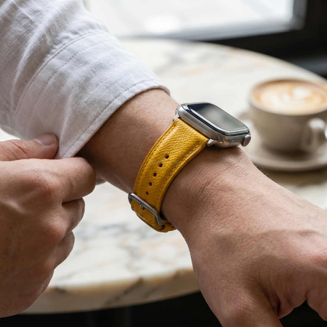 Apple Watch Band - Grained Genuine Leather - Watch Band