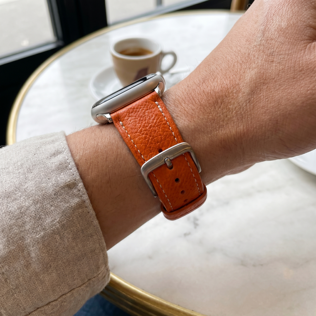 Apple Watch Band - Grained Genuine Leather - Watch Band