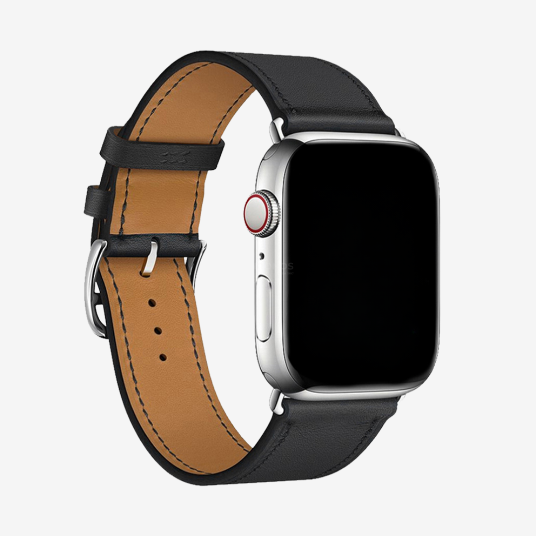 Apple Watch Band - Leather - Black / 38/40/41/42mm - Watch Band
