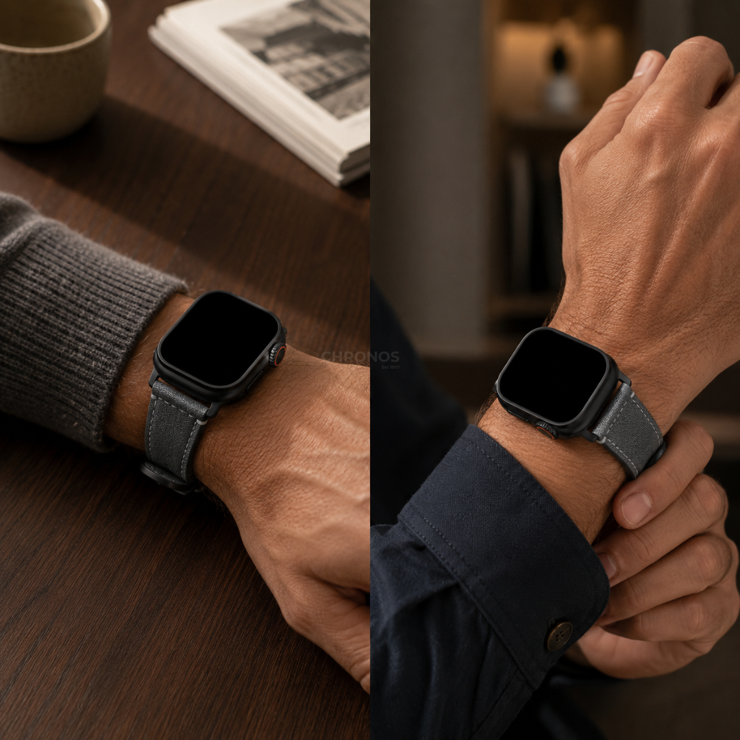 Apple Watch Band - Leather Nylon - Watch Band