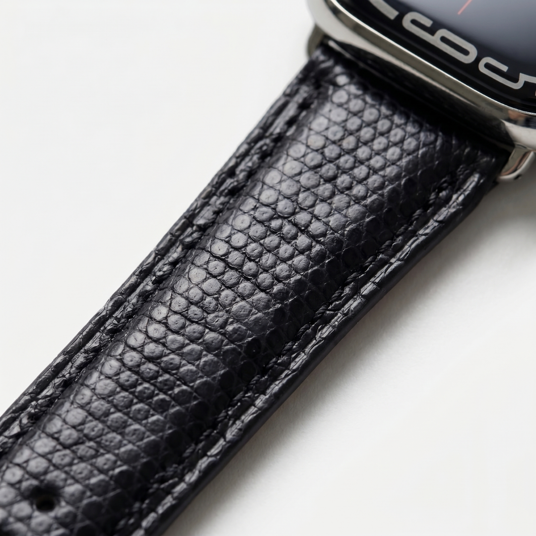 Apple Watch Band - Lizard Print Genuine Leather - Watch Band