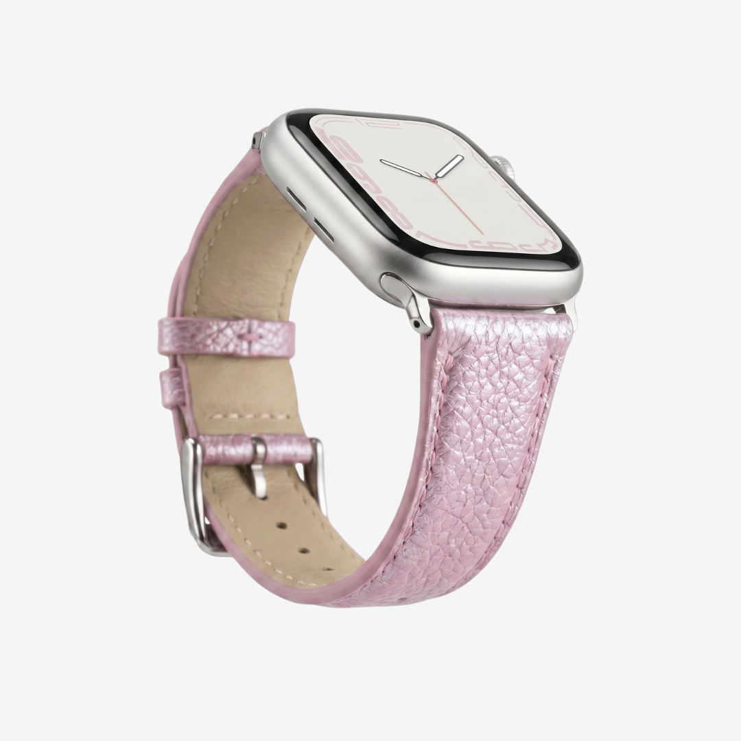 Apple Watch Band - Metallic Genuine Leather - Watch Band