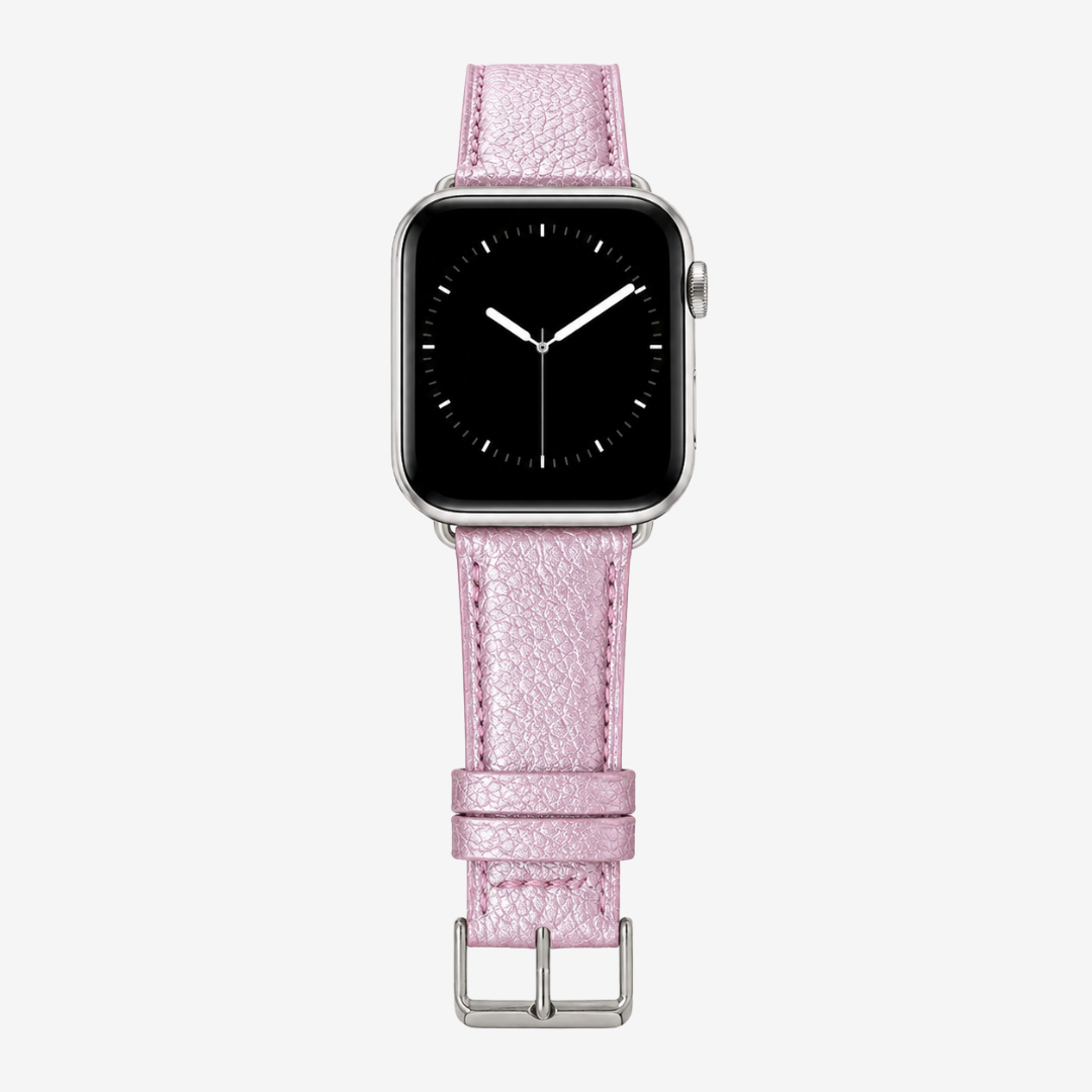 Apple Watch Band - Metallic Genuine Leather - Watch Band