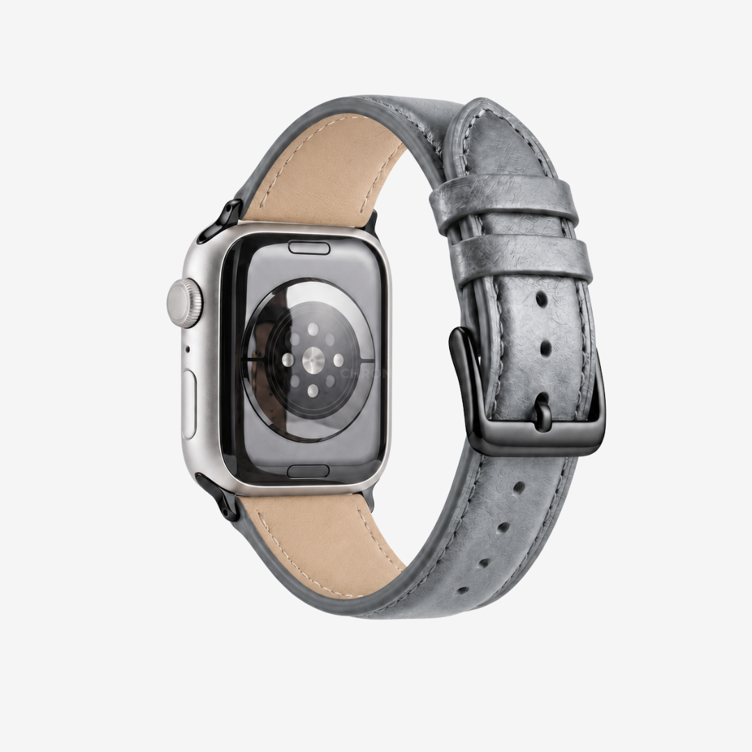 Apple Watch Band - Metallic Genuine Leather - Watch Band