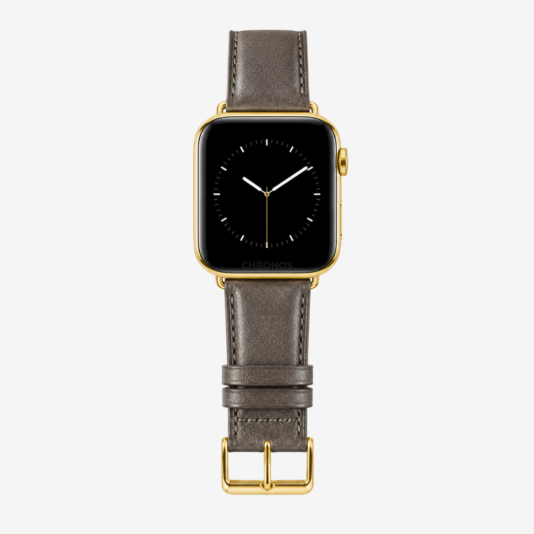 Apple Watch Band - Metallic Genuine Leather - Watch Band