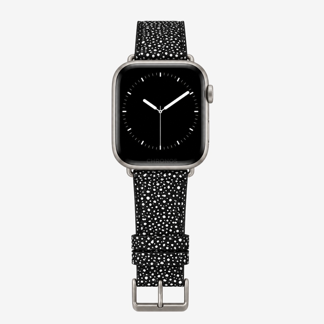 Apple Watch Band - Metallic Genuine Leather - Watch Band