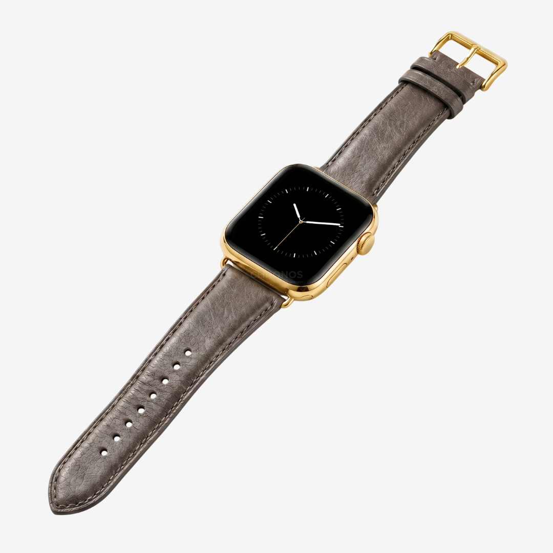 Apple Watch Band - Metallic Genuine Leather - Watch Band