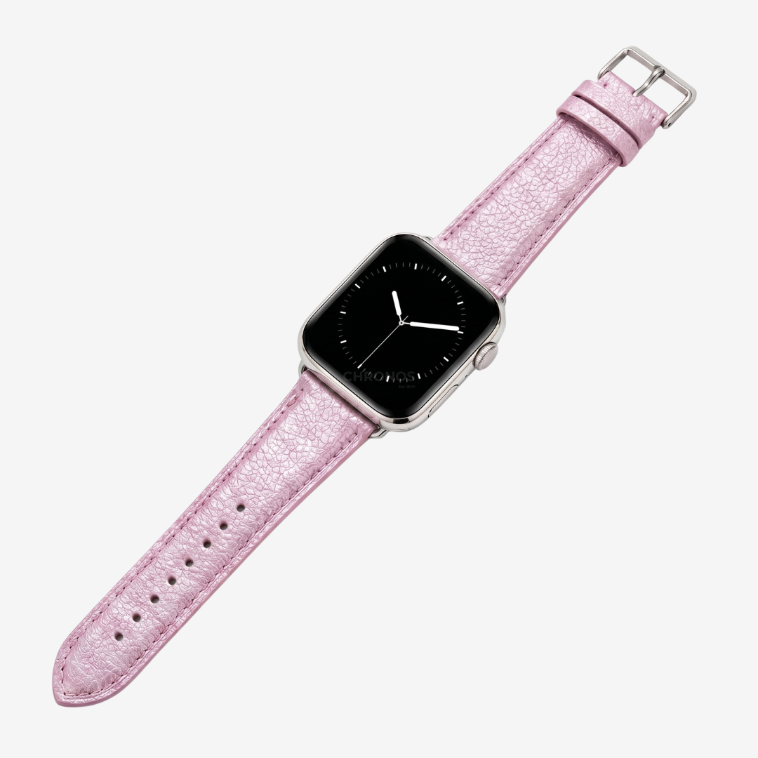 Apple Watch Band - Metallic Genuine Leather - Watch Band