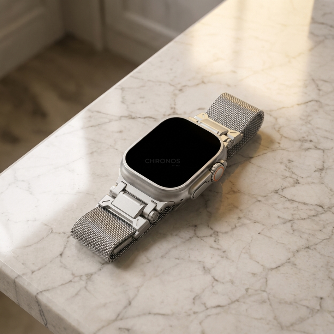 Apple Watch Band - Milanese Titanium - Watch Band
