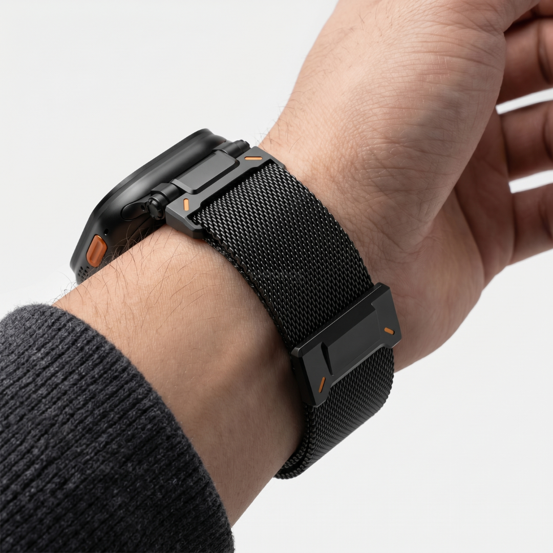 Apple Watch Band - Milanese Titanium - Watch Band