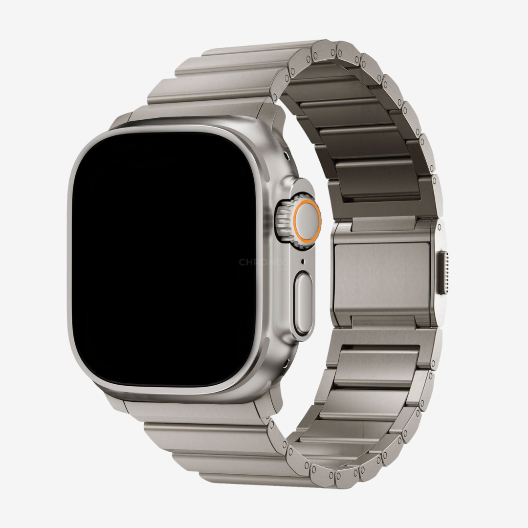 Apple Watch Band - Military Titanium - Titanium / 44/45/46/49mm - Watch Band