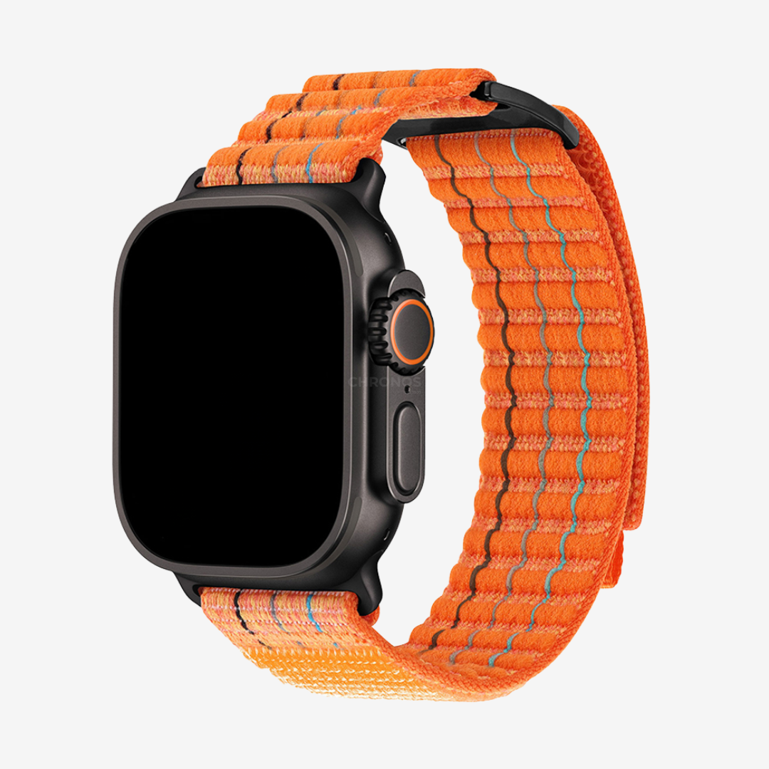 Apple Watch Band - Outdoor Nylon - Orange / 44/45/46/49mm - Watch Band