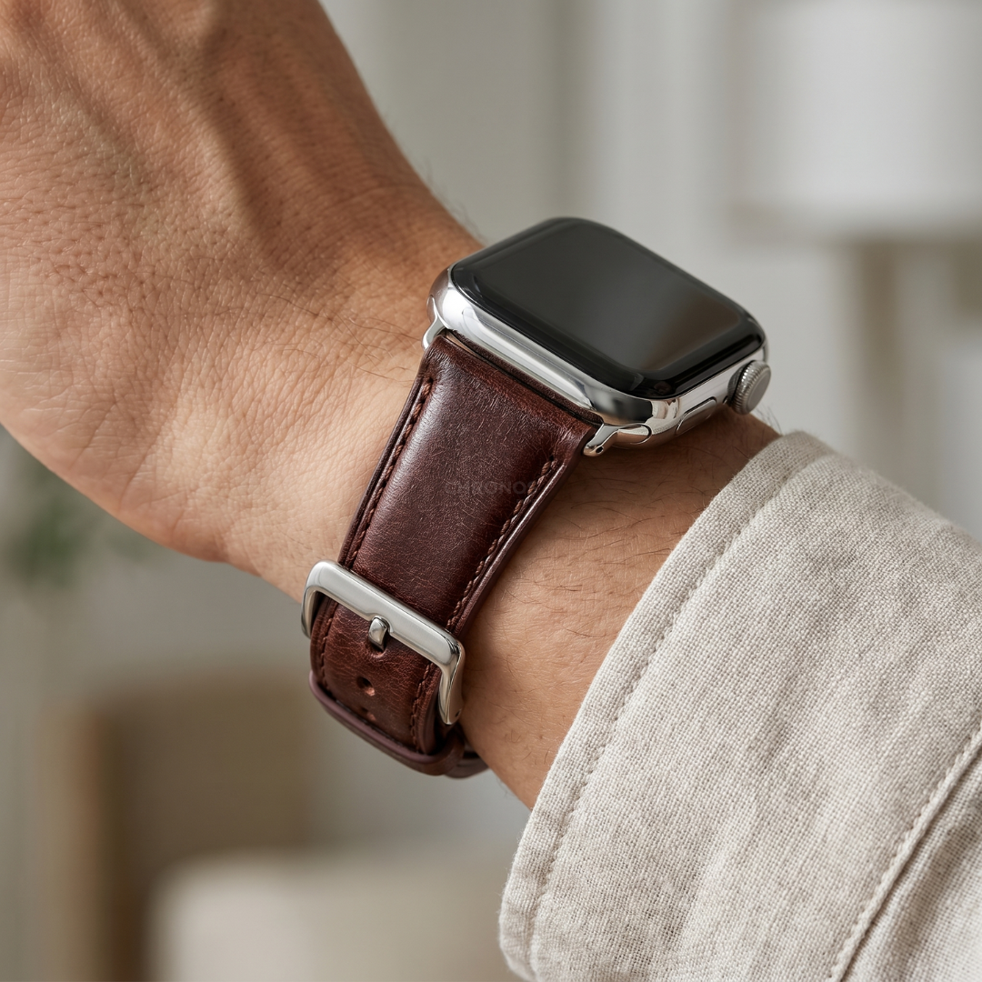 Apple Watch Band - Smooth Genuine Leather - Watch Band