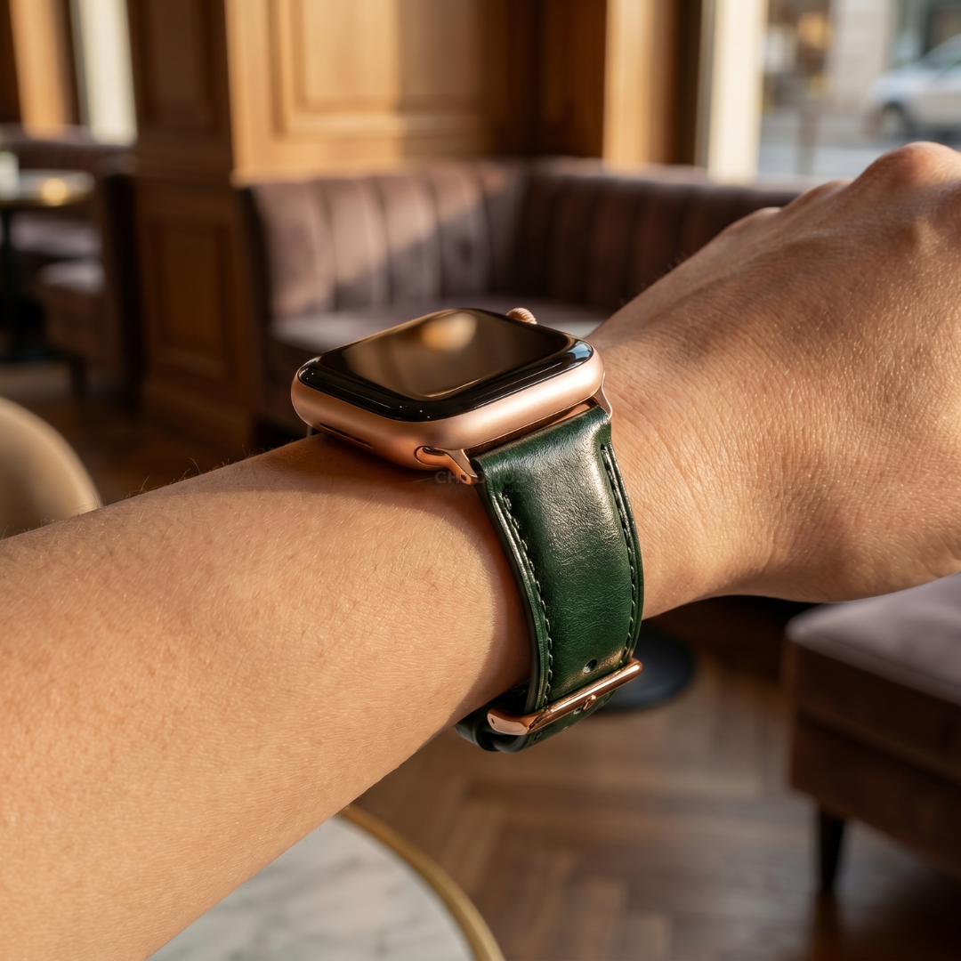 Apple Watch Band - Smooth Genuine Leather - Watch Band