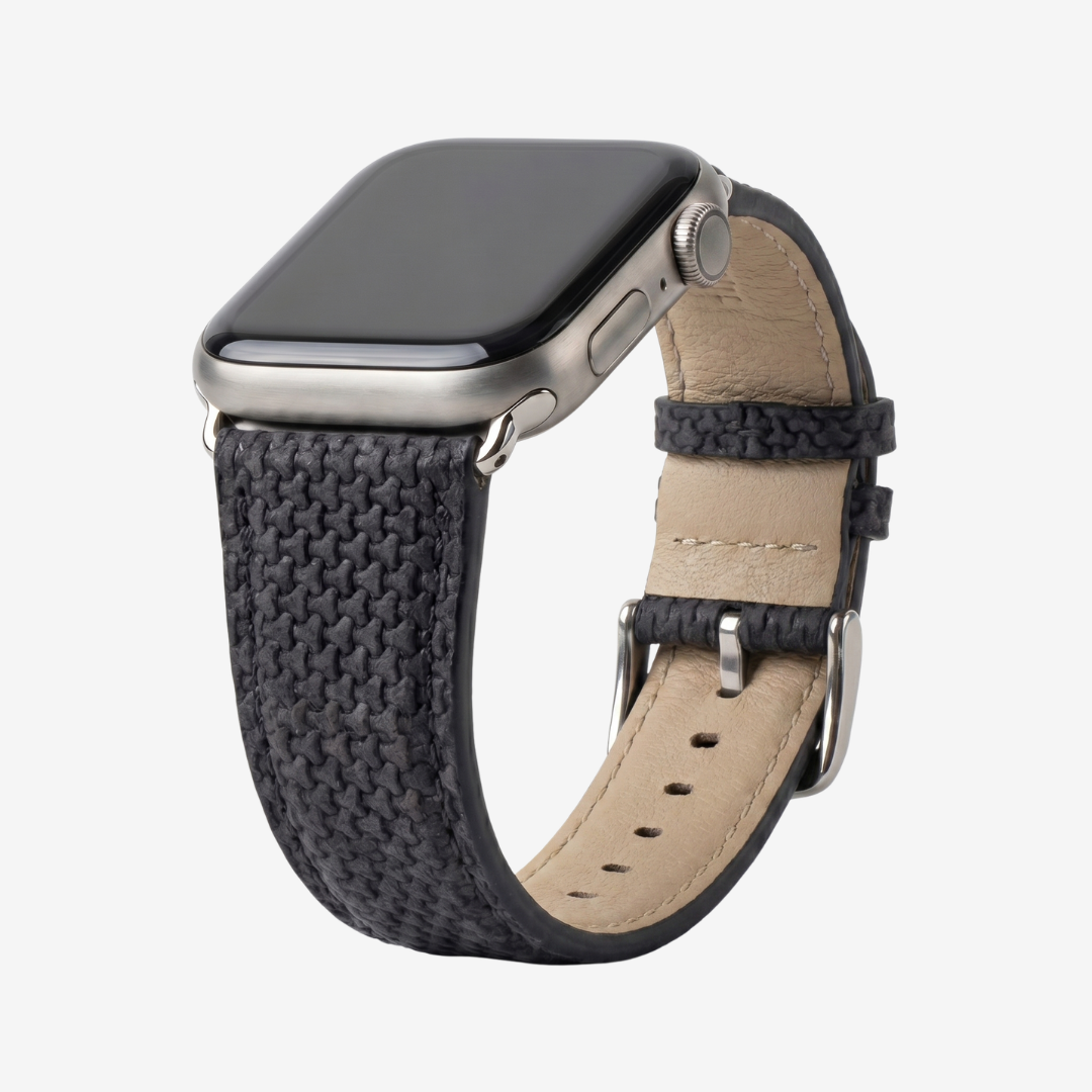Apple Watch Band - Textured Genuine Leather - Watch Band