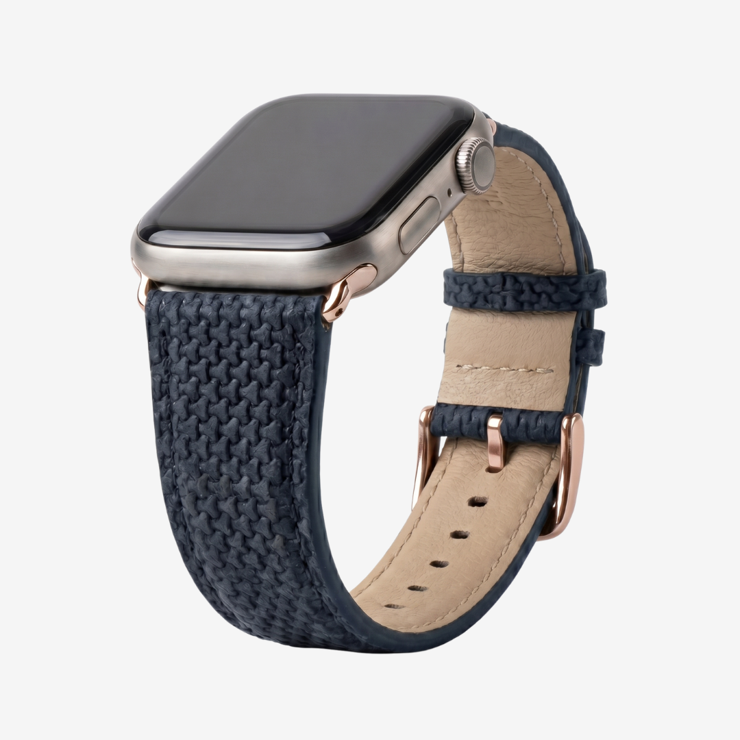 Apple Watch Band - Textured Genuine Leather - Watch Band