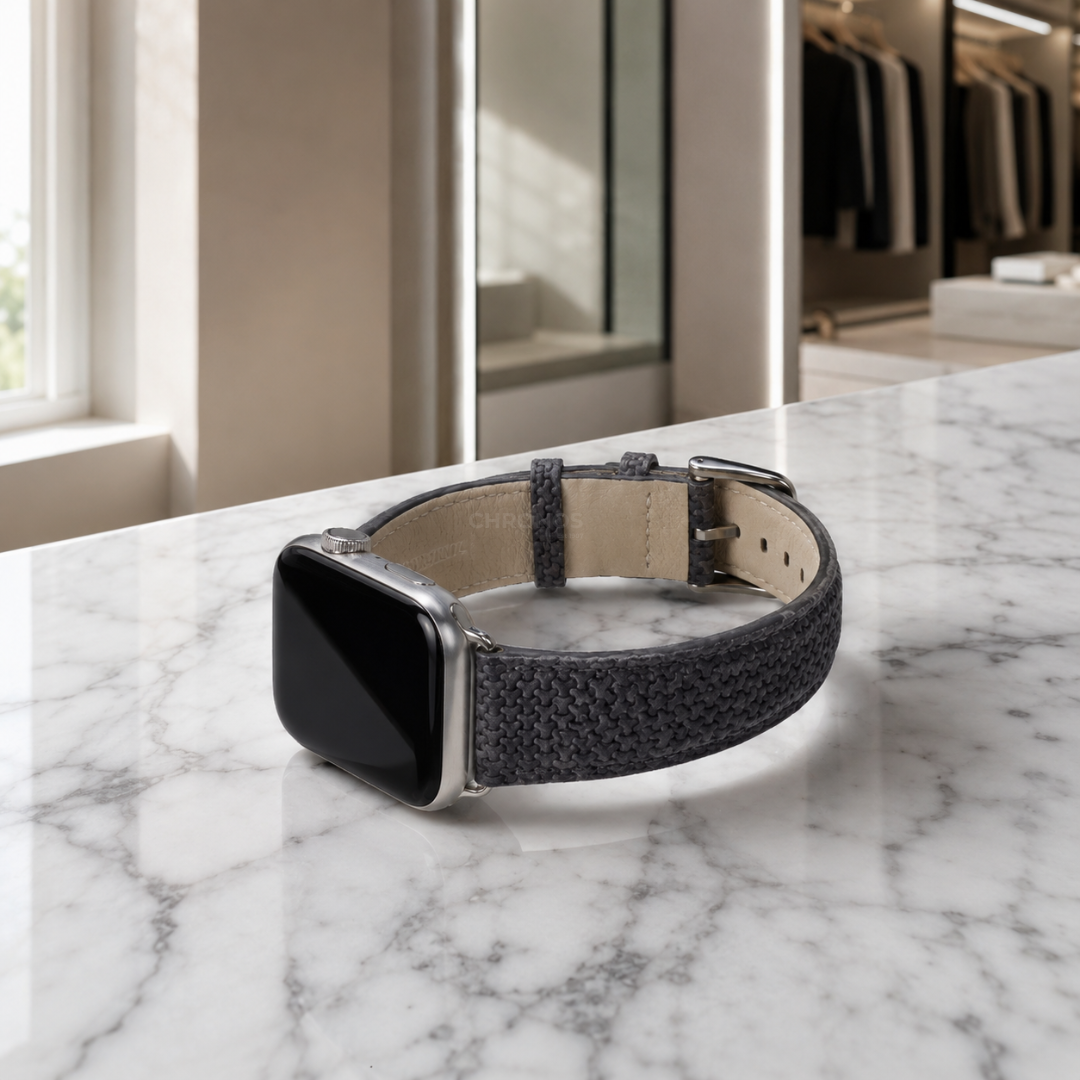 Apple Watch Band - Textured Genuine Leather - Watch Band