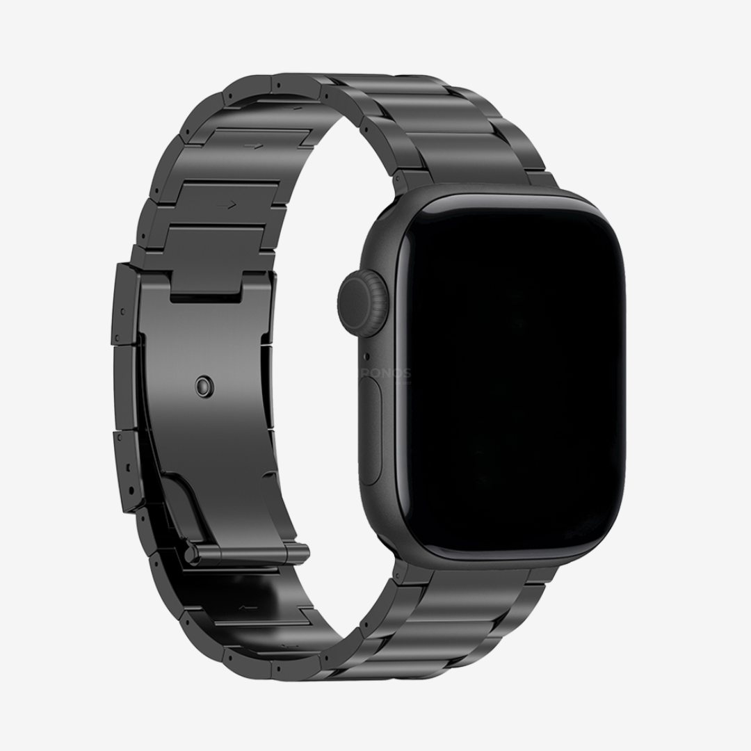 Apple Watch Band - Titanium - Black / 38/40/41/42mm - Watch Band