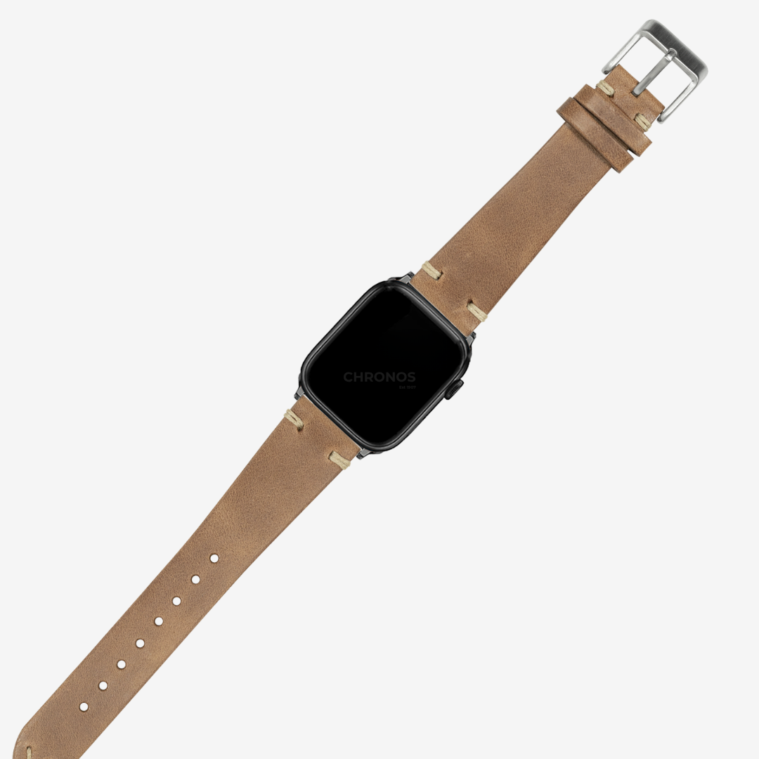 Apple Watch Band - Vintage Knotted Leather - Brown - Watch Band