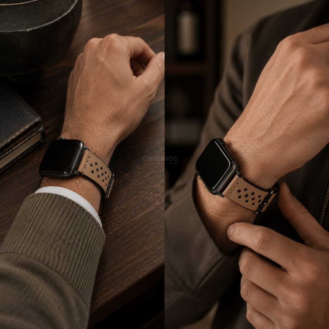 Apple Watch Band - Vintage Rally Leather - Watch Band