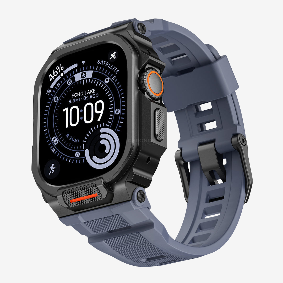 AW Rugged Case Retrofit Kit - Blue / Series 10/11-46mm - Watch Case
