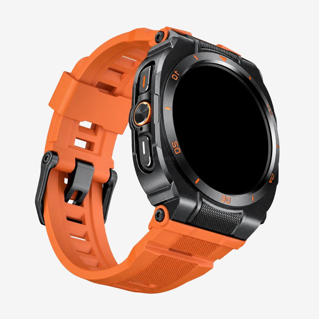 AW Rugged Case Retrofit Kit For Samsung Galaxy Watch - Orange / Galaxy Watch Ultra 47mm - Watch Case