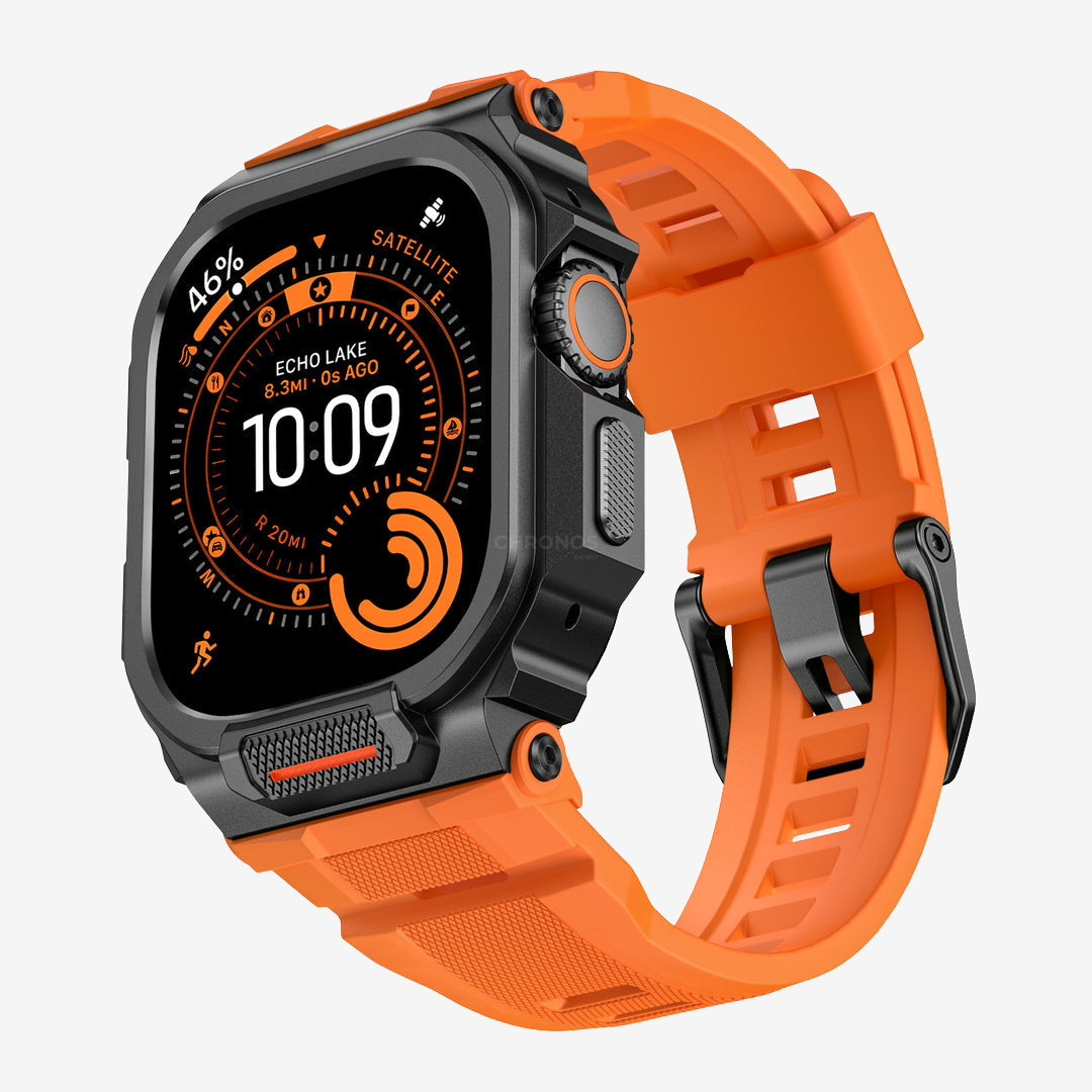 AW Rugged Case Retrofit Kit - Orange / Series 10/11-46mm - Watch Case