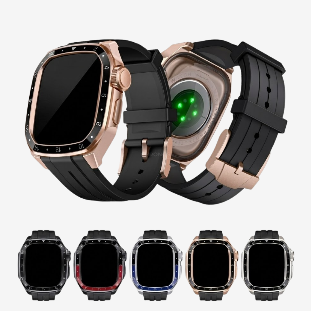 AW Stainless Steel Case Retrofit Kit For Apple Watch - Watch Case